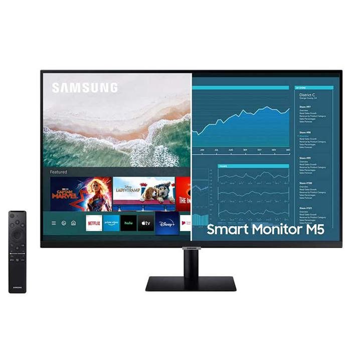 SAMSUNG MONITEUR FLAT 27 SMART SERIE 5 NOIR