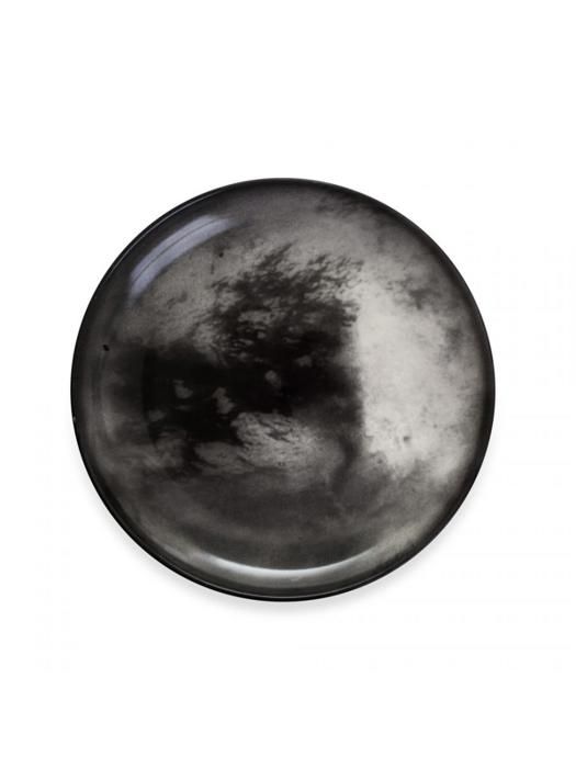 Assiette plate. Passe au lave-vaisselle - Qualité alimentaire