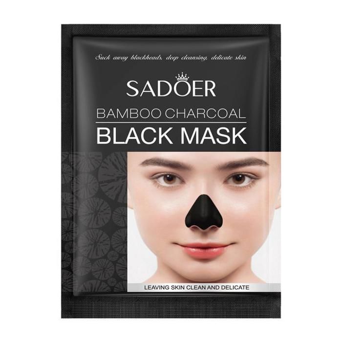 SADOER Bamboo Charcoal Black Mask enlever les points noirs - 6g
