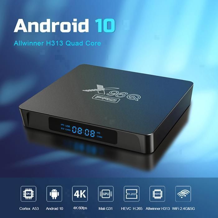Smart TV BOX - X96 - Dual-X96 Pro - 2 Go RAM - 16 Go ROM - 6K ANDROID 11