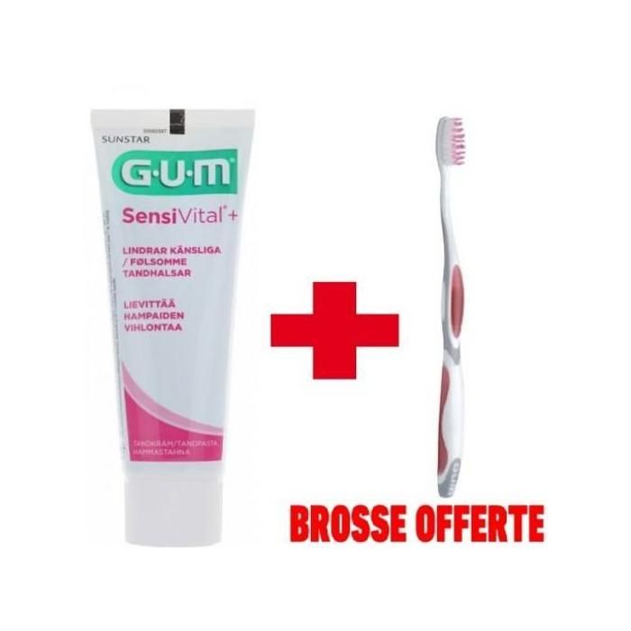 Dentifrice Sensivital 75ml + BAD Offert