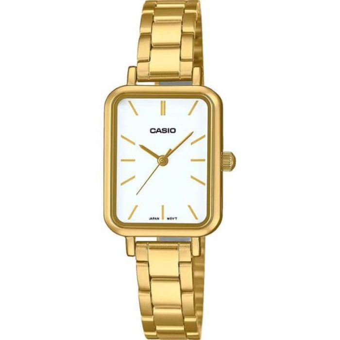 Montre Femme - Casio - LTP-V009G-7EUDF - Style Classique - Cadran Blanc - Acier Inoxydable