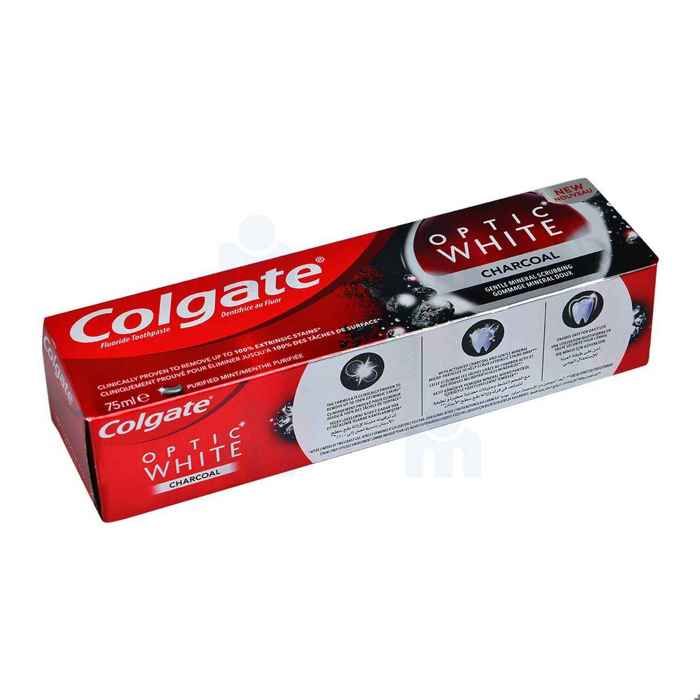 Dentifrice au charbon optic white 75ml - COLGATE