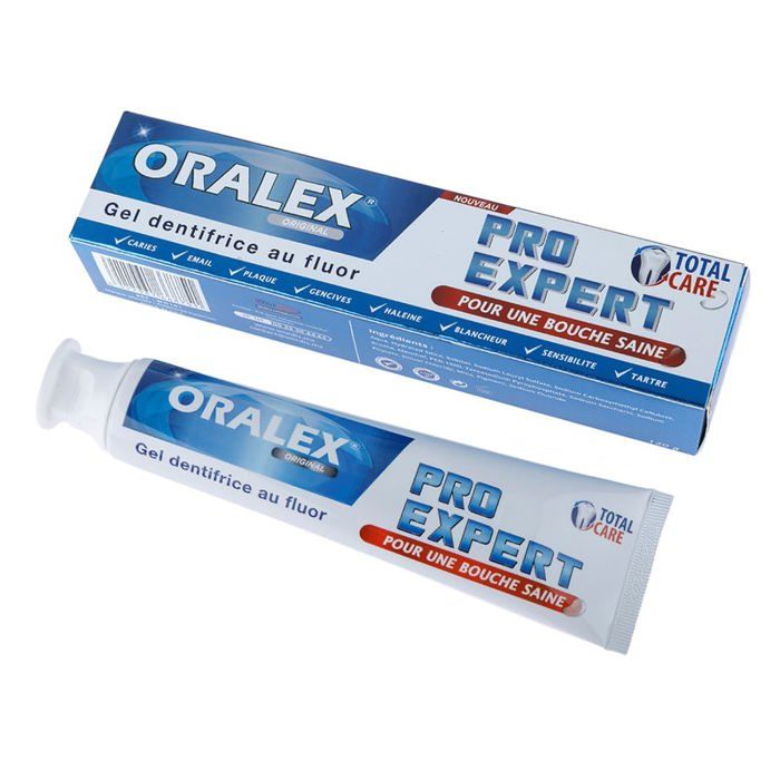 Dentifrice - ORALEX - PRO EXPERT - 120g - Sans alcool - Mixte