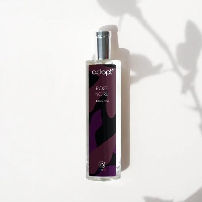 Eau de Parfum - ADOPT - Rose Noire - 100ML - Floral - Notes de Rose et Cèdre - Femme
