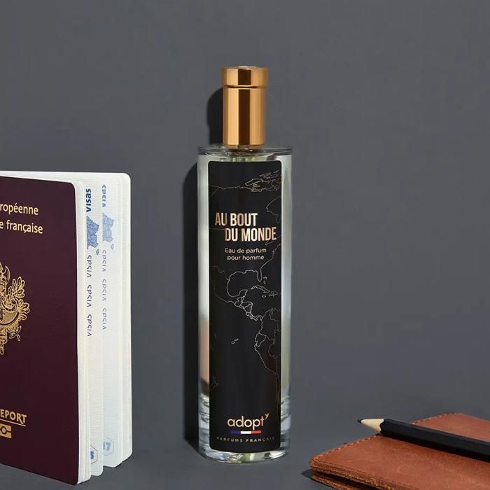 Eau de parfum - ADOPT - Au bout du monde - 100ml - Homme - Oriental, ambré, gourmand