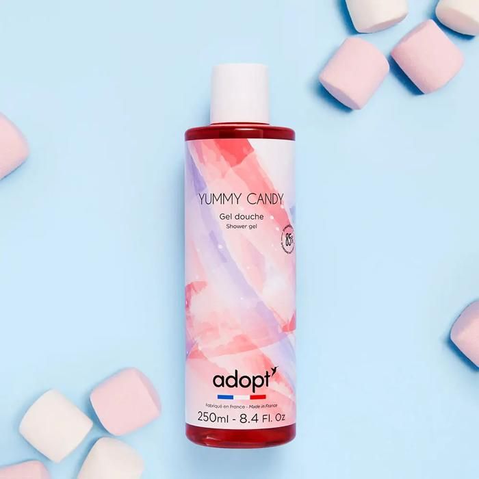 Gel Douche - ADOPT - Yummy Candy - 250ml - Parfum Gourmand - Flacon