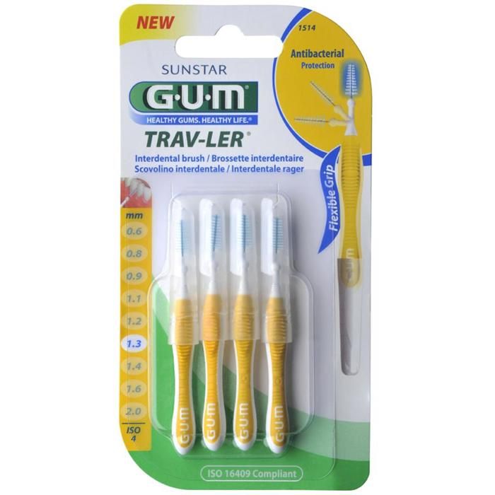 Manche/4 Unités et Brossettes Extra-fine 1,3mm 1514