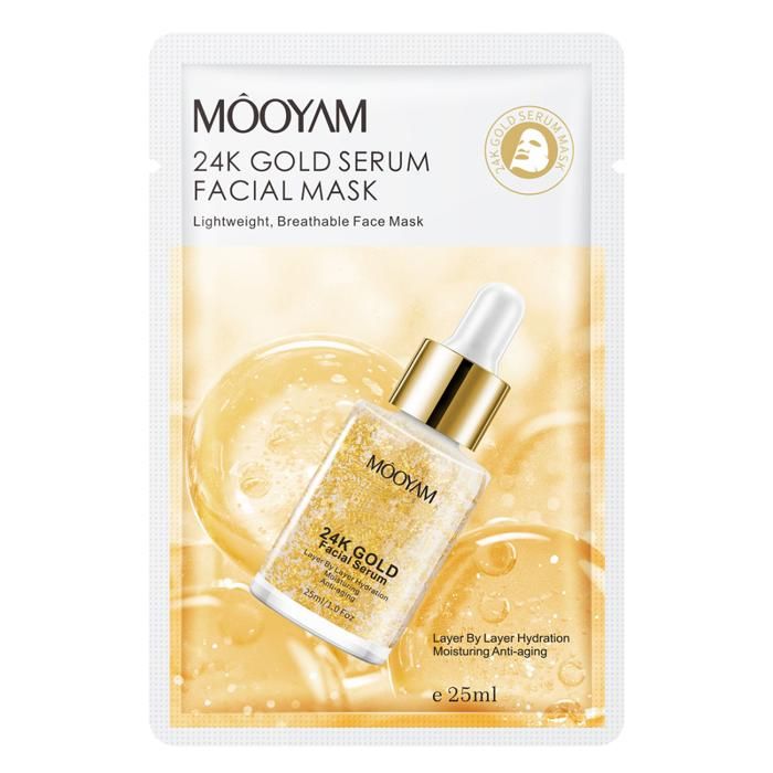 MÔOYAM 24K Gold Serum Facial Mask