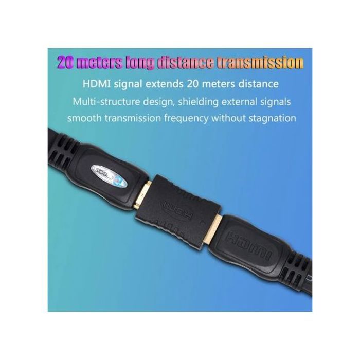 HDMI femelle-femelle relier deux câble hdmi