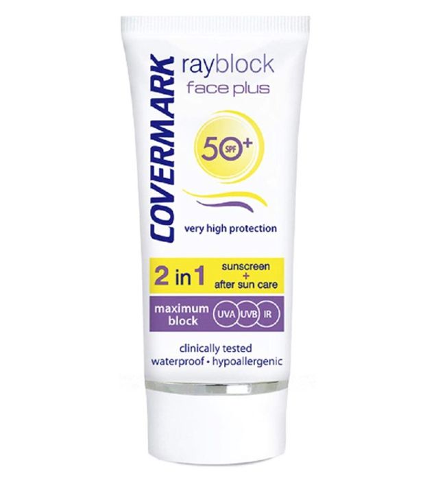 Covermark Rayblock Face Plus Teinte oily acneic spf50+ 50ml