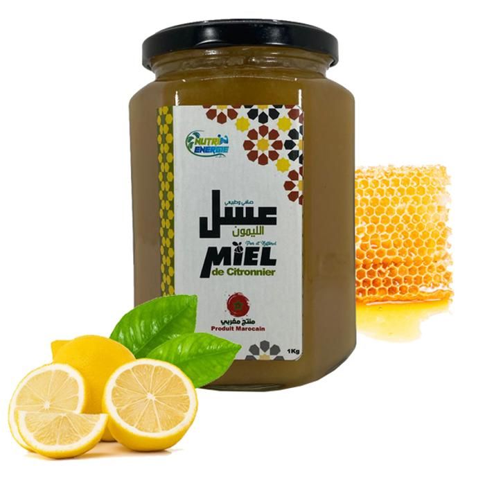 Miel de Citronnier 100 % Pure et Naturelle - 1kg - NUTRIENERGIE