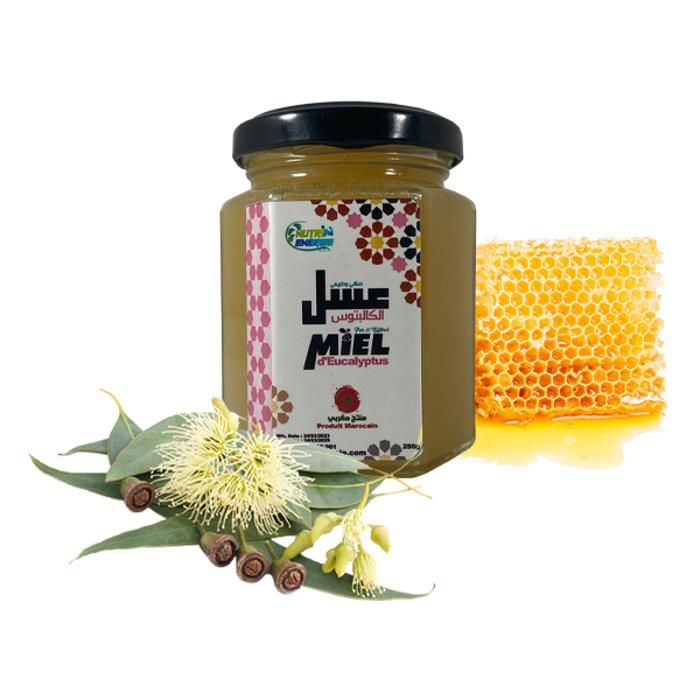 Miel d'Eucalyptus 100 % Pure et Naturelle - 250g - NUTRIENERGIE