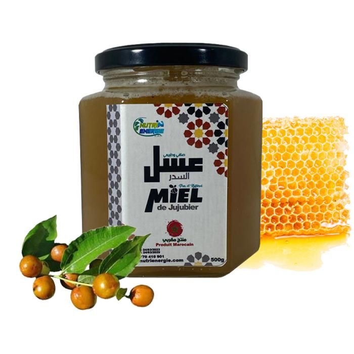 Miel de Jujubier 100 % Pure et Naturelle - 500g- NUTRIENERGIE