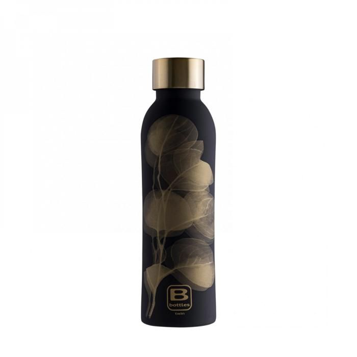 BBOTTLE DOUBLE PAROIS TWIN 500 ML LEAVES-GOLD