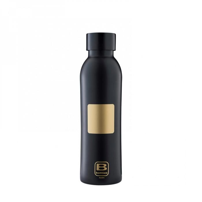 SQUARE GOLD BBOTTLE DOUBLE PAROIS TWIN 500 ML