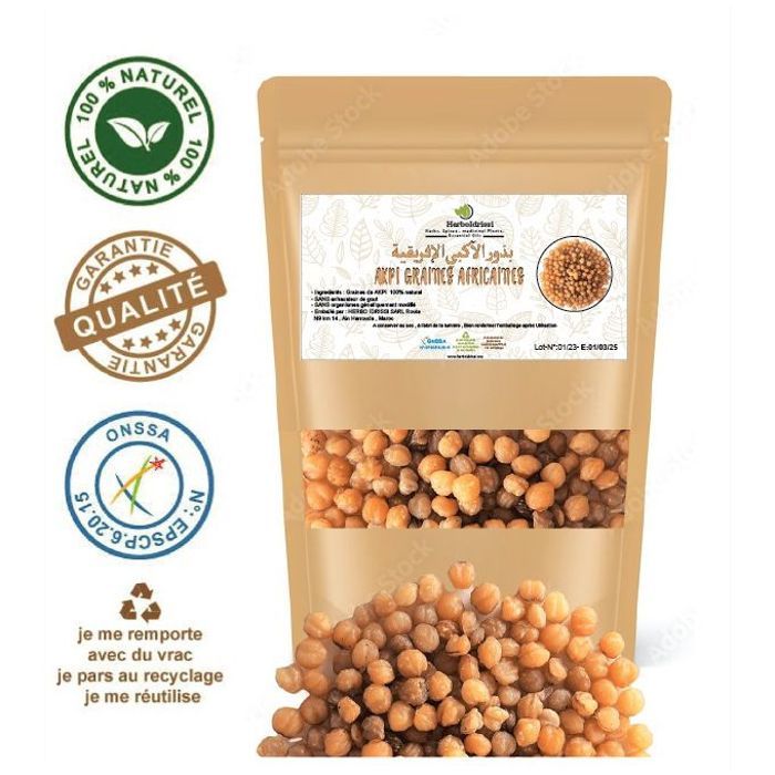 Akpi Graine Africaine 200g Prise de Masse corporel - Raffermissant