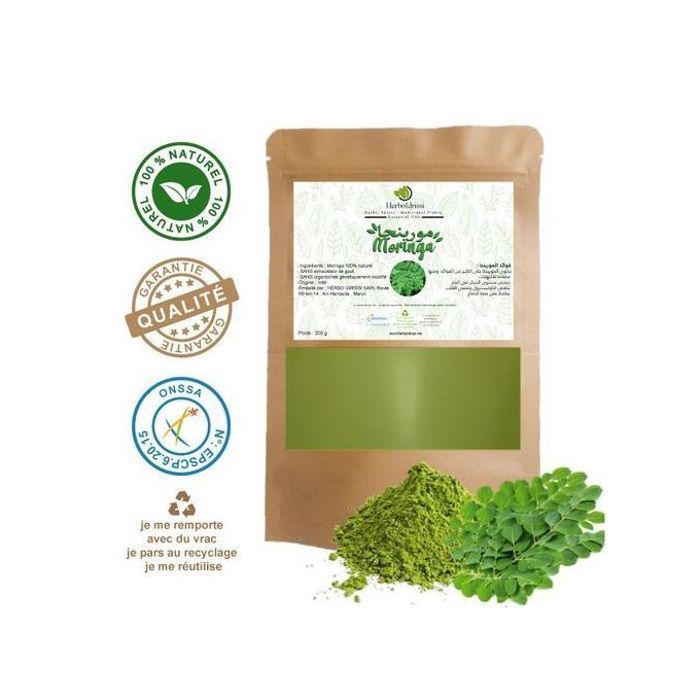 Graines de Moringa 100g - Bienfaits Antioxydants