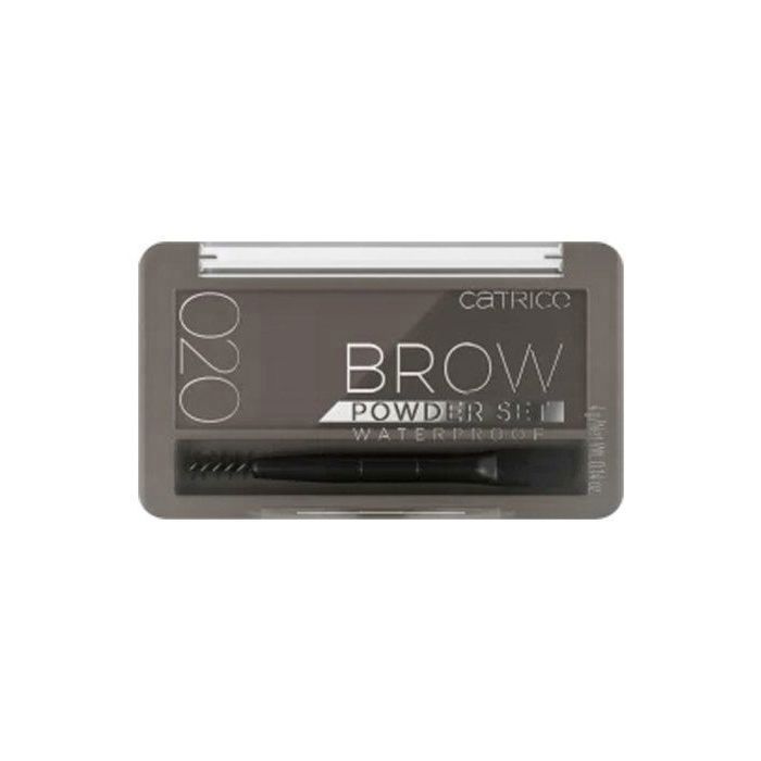 KIT POUDRE SOURCILS - CATRICE - 020 - Waterproof - 2 Teintes - Fini Mat