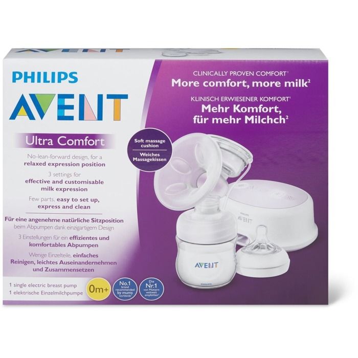 Philips Avent Tire-lait électrique simple avec technologie de mouvement naturel