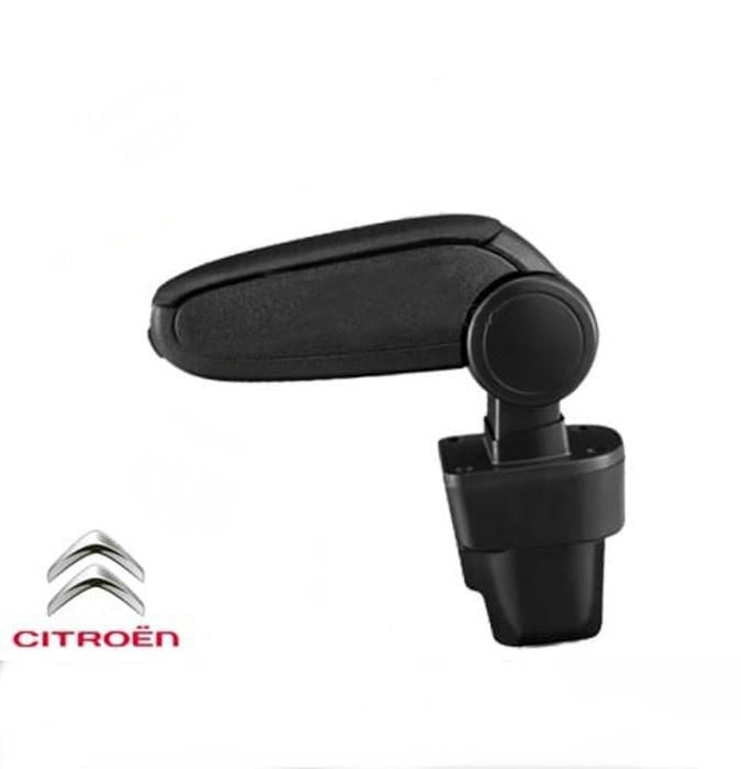 Accoudoir sur mesure - Citroen Nemo 2008+ - Rembourré - Boîte de rangement - Montage facile