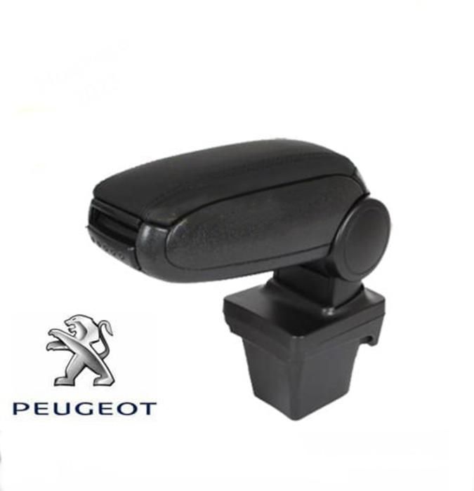 Accoudoir sur mesure - Peugeot 301 2012+ - Rembourré - Boîte de rangement - Montage facile