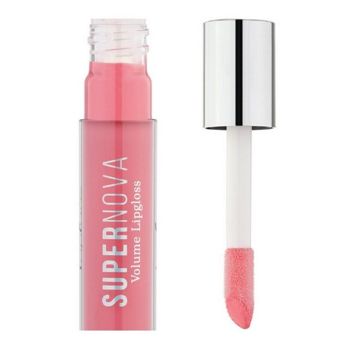 Gloss à lèvres - TOPFACE - Supernova Volume Lipgloss - Rose - Teinte 001 - Application pratique