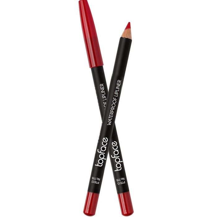 Crayon à Lèvres - TOPFACE - Waterproof Lipliner - Couleur Rose - Longue Tenue - Impermeable
