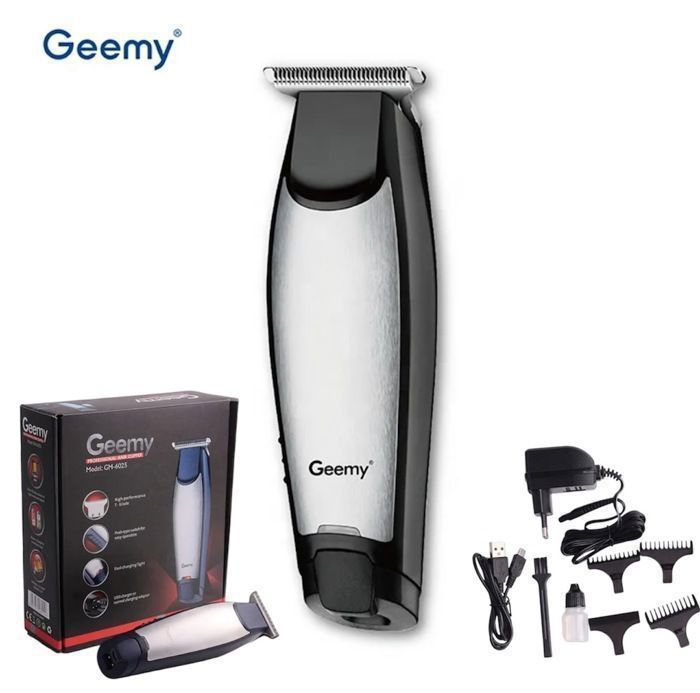 Tondeuse à cheveux - Geemy - KM-1875 - Sans fil - Acier inoxydable - Autonomie 3h