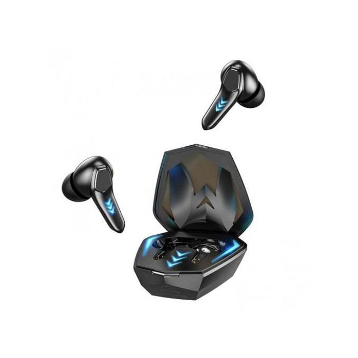 Écouteurs Bluetooth de jeu sans fil Graceful musique 4,5 heures (Noir)