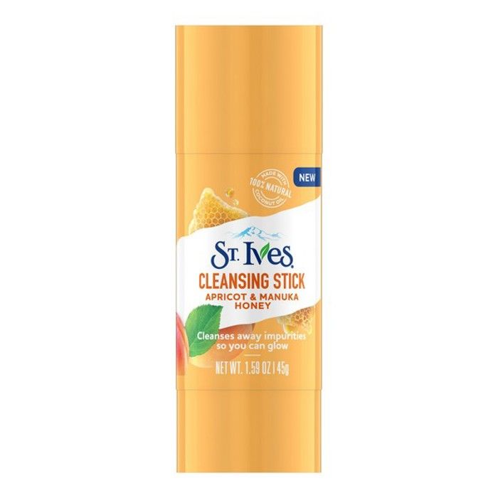 Nettoyant solide - ST.IVES - APRICOT & MANUKA HONEY - 100g - Vegan - Pour tous types de peau