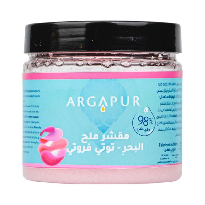 GOMMAGE AU SEL ENRICHIE A L'ARGAN - TUTTI FRUTTI