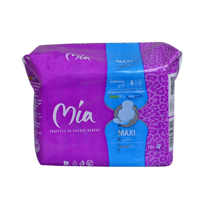 S. HYGIÉNIQUE MIA MAXI NORMAL 10U