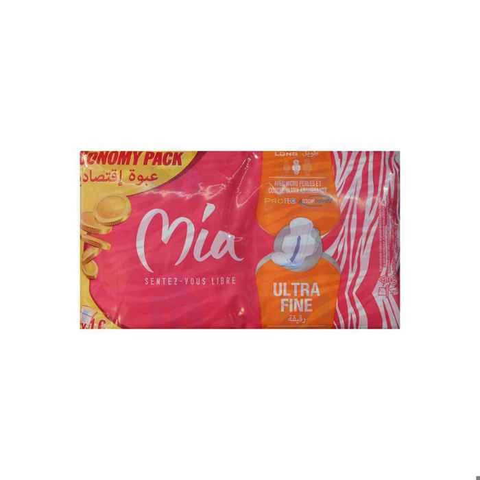 Serviettes hygiéniques ultra fines long x16 - MIA