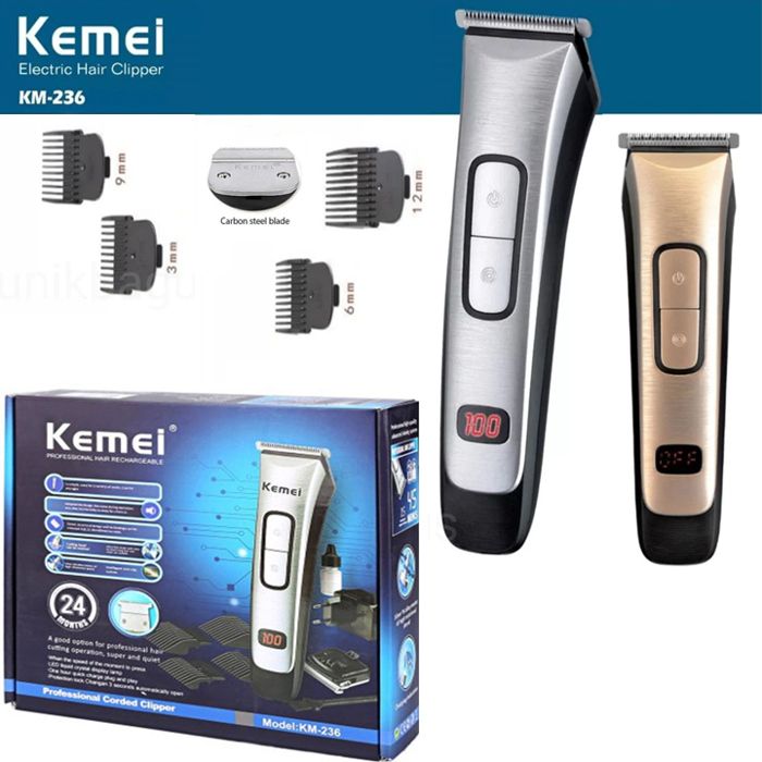 tondeuse à cheveux électrique pour hommes, Rechargeable par USB, lame mobile, longueur de coupe réglable