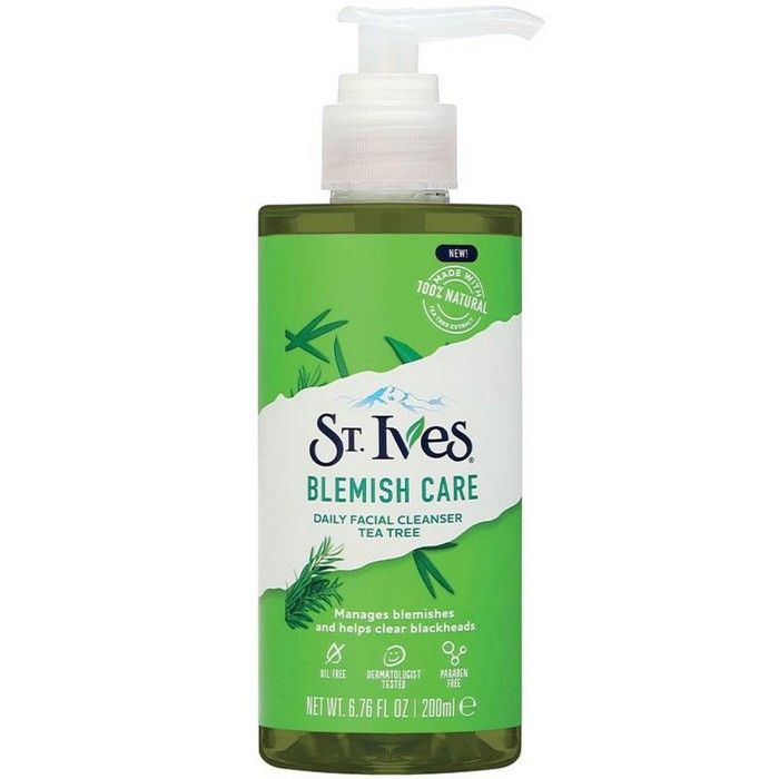 St. ives - Acne control daily face Cleanser Tea Tree 200G