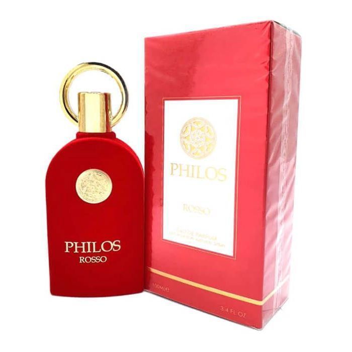 Eau de Parfum - Alhambra - philos Rosso - 100 ml - Femme - Fraîche et Agrumes