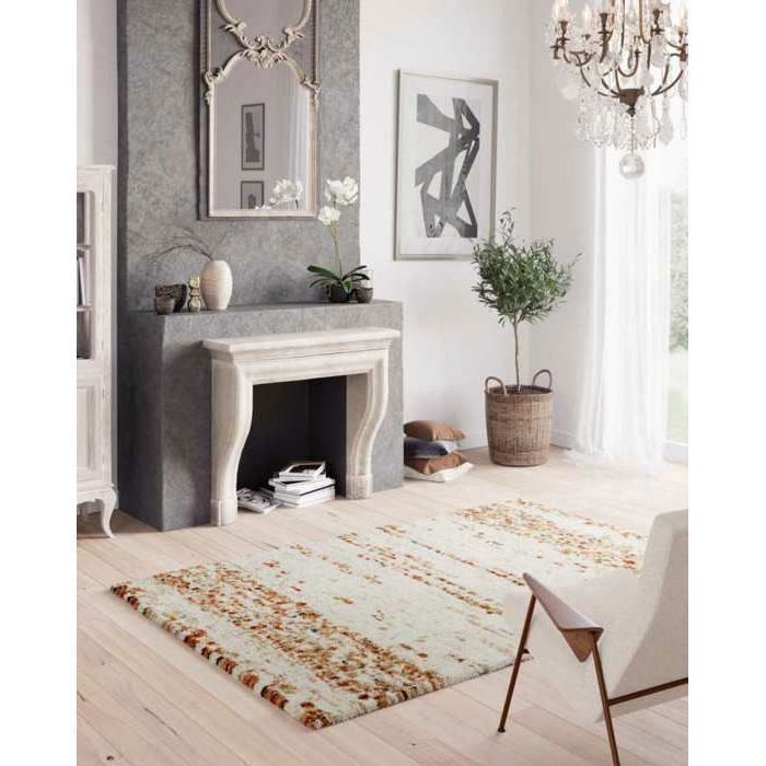 Tapis - SHERPA - Motif Berbère - 200x290 cm - Synthétique - Beige