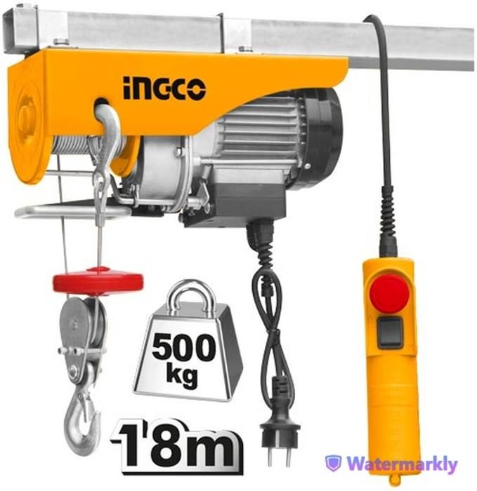 Palan électrique 900W 250-500KG