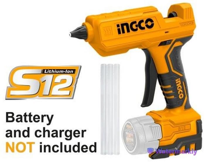 Pistolet à colle 12V Batterie chargeur non inclus