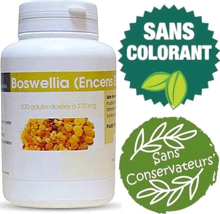 Boswellia arthrose articulations respiration 100gélules -270mg