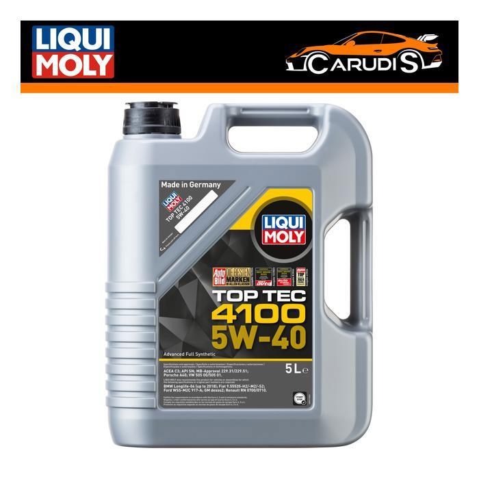 HUILE SYNTHETIQUE TOP TEC 4100 5 W-40 5L LIQUI-MOLY