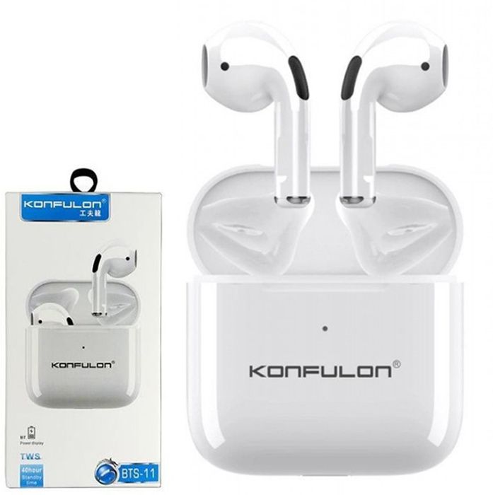Écouteurs Bluetooth 5.0 TWS sans fil avec boîte de chargement et micro