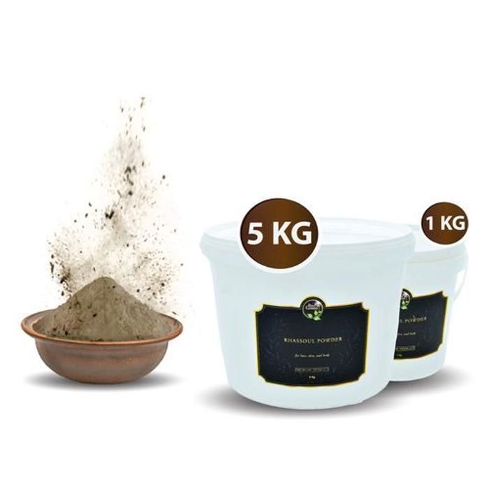 Ghassoul / Rhassoul Marocain en poudre 1 ou 5 Kg