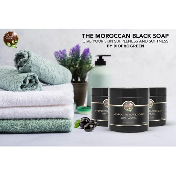 Savon noir Marocain BIO parfumé au choix - Sbone béldi 200 grammes