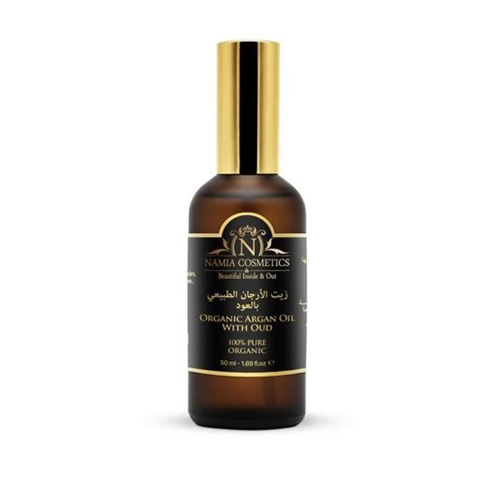 HUILE D'ARGAN au Oud pour Visage, Corps, Cheveux, Ongles 50 ml