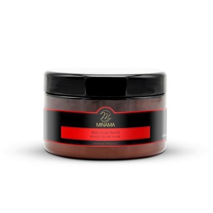 Soin visage à l'argile rouge 250g