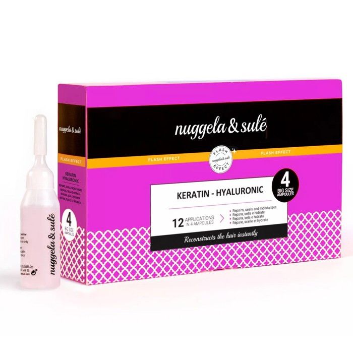 Nuggela & Sulé - Keratin-Hyaluronic Ampoules 4 x 10 ml