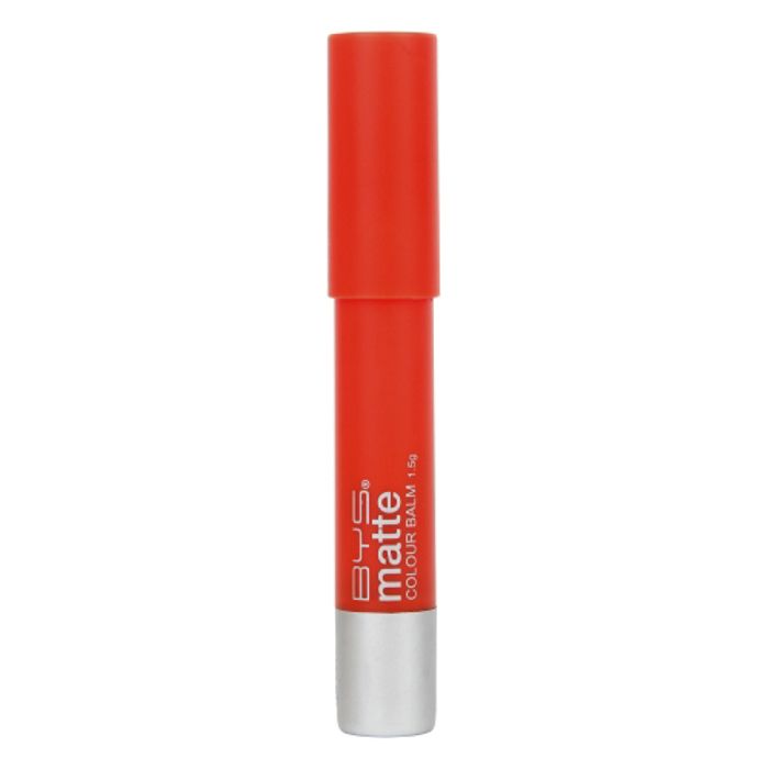 Bys - Matte lip colour balm - Dynamite - references: Dynamite