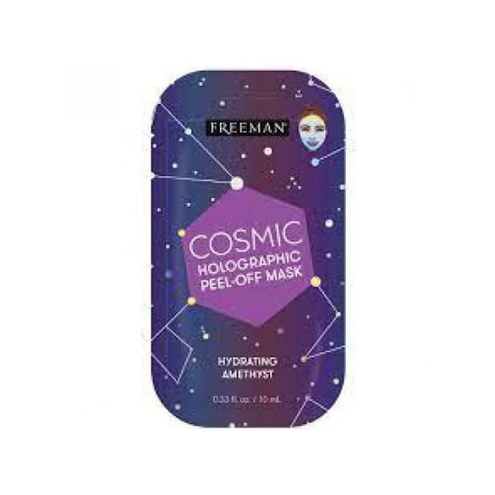 Masque pelable - FREEMAN - Améthyste - Hydratant - Vegan - Irisé holographique